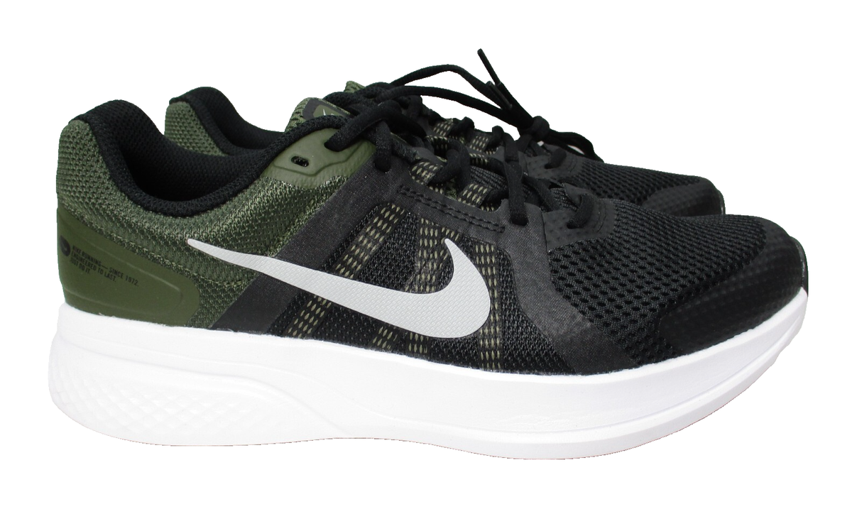 NIKE RUNNING 2点セット Nike Run Swift 2 Road Running Training Shoes Black Green CU3517