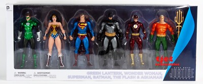 Alex Ross Justice League 6-Action Figure Set DC Collectibles 2015
