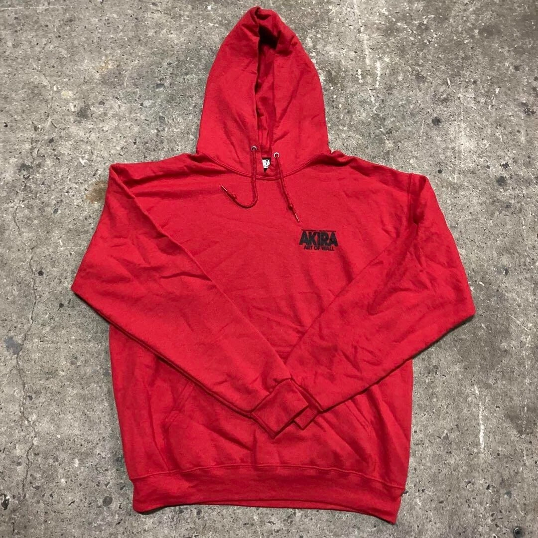 SUPREME Felpa con cappuccio AKIRA ART OF WALL Suprem Red taglia L PARCO Akira Exhibition Limited Anime