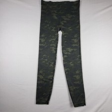 Spanx Look At Me Now Seamless Ankle Leggings XL Green Camo