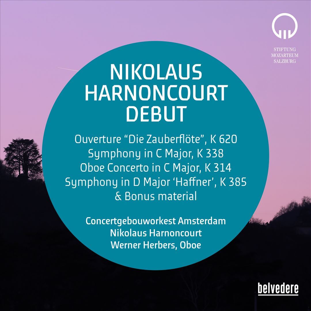 NIKOLAUS HARNONCOURT NIKOLAUS HARNONCOURT DEBUT NEW CD NIKOLAUS HARNONCOURT NIKOLAUS HARNONCOURT DEBUT NEW CD