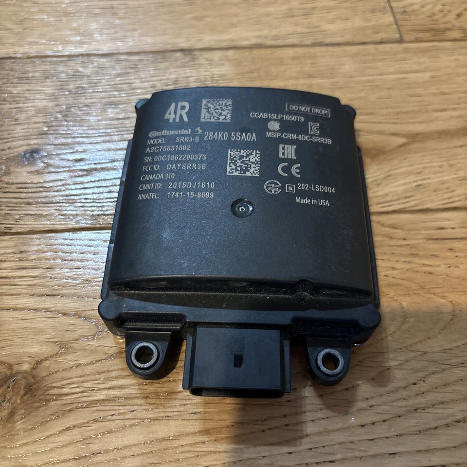 NISSAN LEAF ZE1 Rear Right Blind Spot Control Module 284K0-5SA0A 110kw 2018 - Image 2 of 4