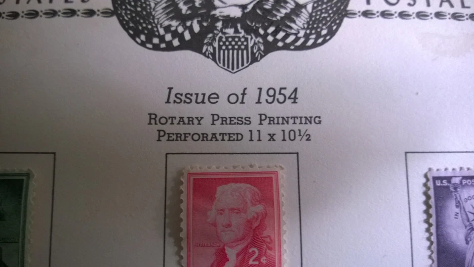 1,2,3,4,5,6,8 CENT PRESIDENTS & LIBERTY VINTAGE UNITED STATES POSTAGE STAMPS LOT - Image 3 of 4