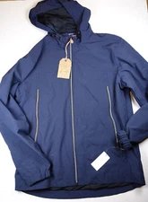 WEATHERPROOF Vintage Men's Navy Blue Fall / Spring Rain Wind Jacket NEW Large