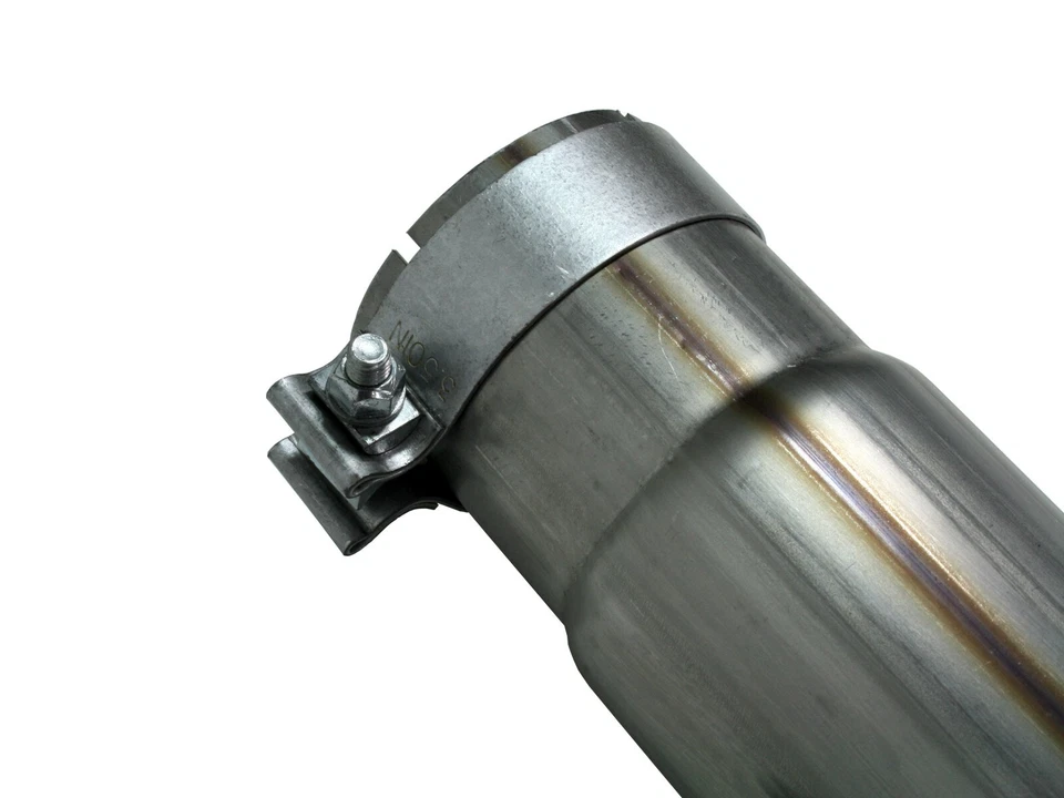 AFE 4" 409 Stainless Exhaust System for 08-10 Ford Powerstroke 6.4  Keeps DPF Foto 4 de 4