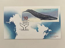 Canada FDC#2405 - Blue Whale year 2010 $10 face