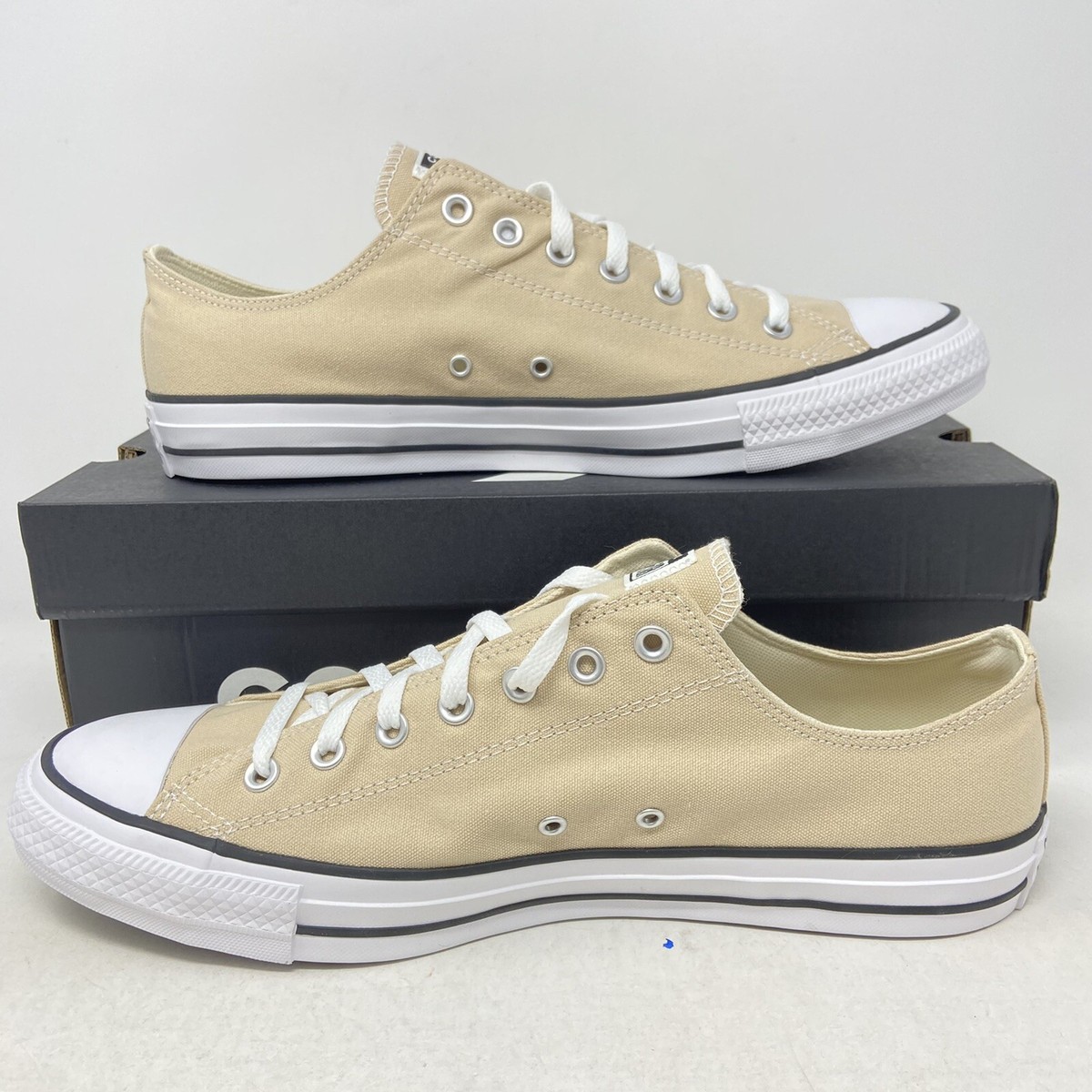 Converse Chuck Taylor All Star OX Low Beige Khaki Mens Size