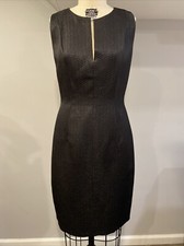 Carmen Marc Valvo Little Black Dress Size 4.