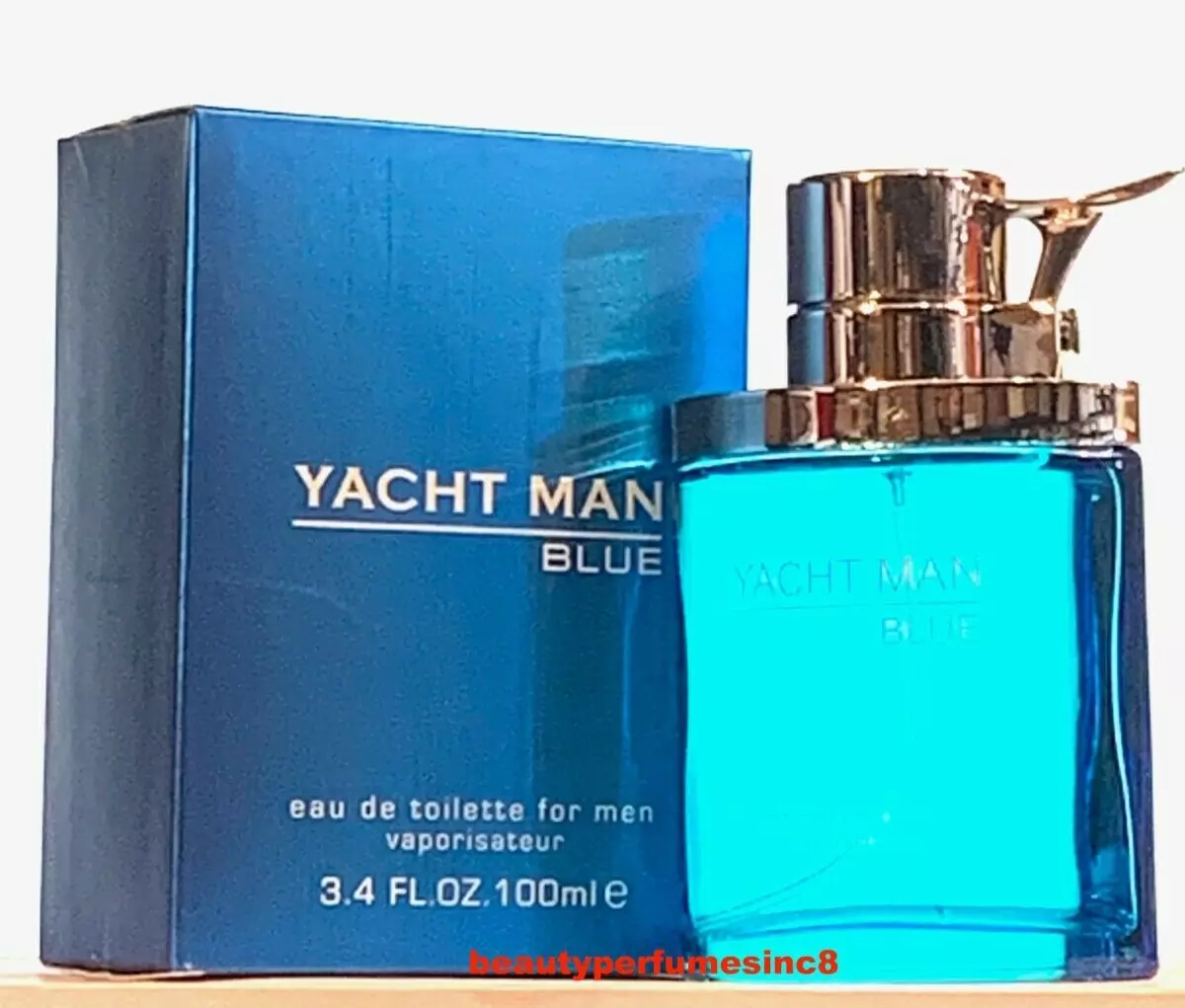 Yacht Man Blue by Myrurgia Eau De Toilette Spray 3.4 oz for Men