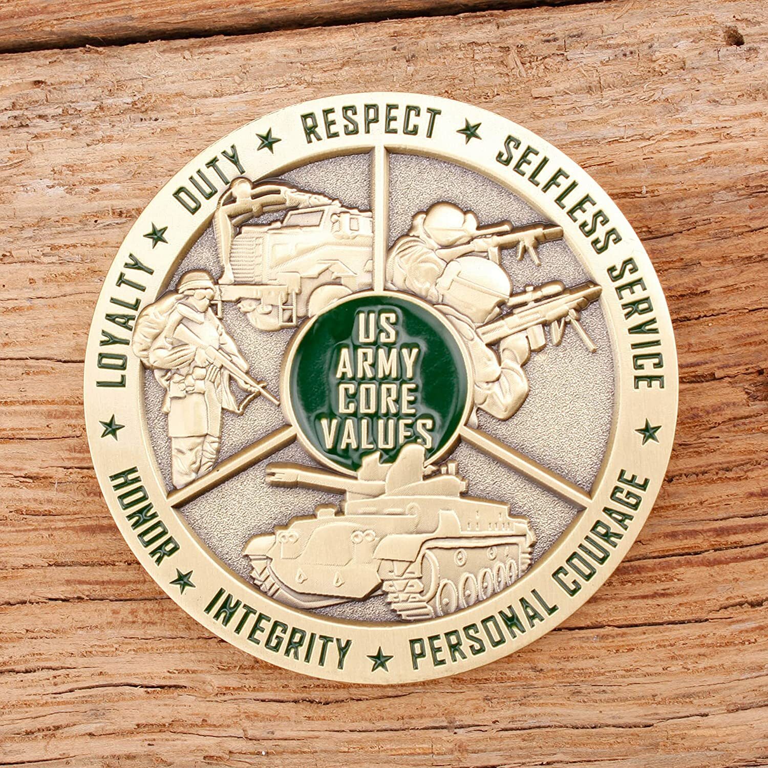 United States Army Core Values Challenge Coin | eBay