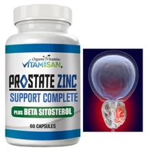 Prostate health saw palmetto zinc 60 Prostate Support/Urinary supplement