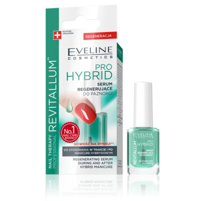 Eveline Pro Hybrid Regenerating Nail Serum Conditioner After Gel Manicure