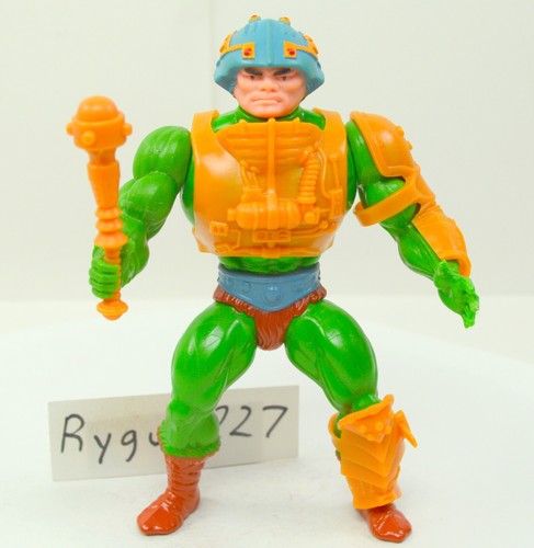 MOTU, Man-At-Arms, Red Dot, Masters of the Universe, Vintage, komplett, Figur