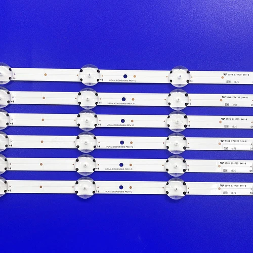 LED Streifen für Sanyo FW55R70F FW55C87F FW55C78F UDULED0GS065 UDULEDWRE001 - Bild 9 von 9