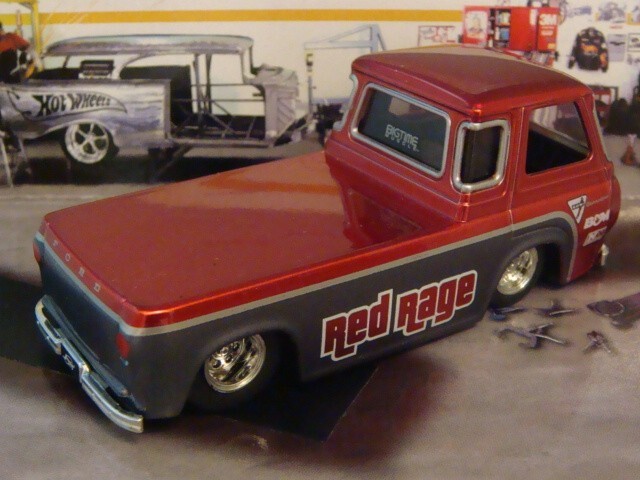 Vintage Drag Racing 1965 65 FORD ECONOLINE DRAG PICK-UP 1/64 Scale Ltd ...
