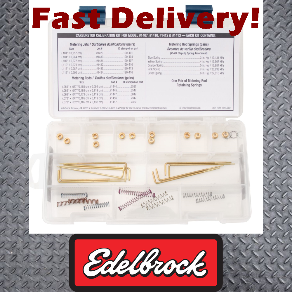 Edelbrock CALIBRATION KIT suits Holden 253 308 5.0 Performance eBay