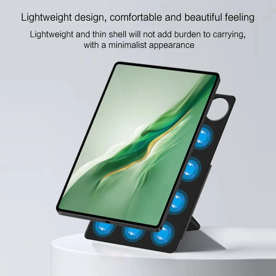 Magnetic Case for Samsung Galaxy Tab S10 Ultra S9 S8 Plus S7 FE X910 Folio Cover - Image 3 of 4