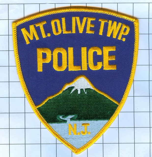 Police Patch New Jersey Mt. Olive Twp. eBay