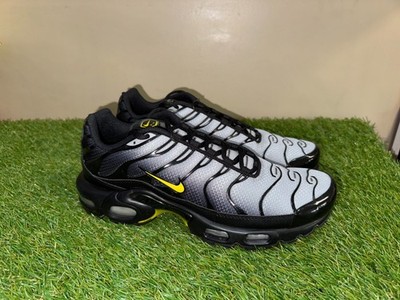Nike Air Max Plus TN Wolf Grey Optic Yellow Black Men Size 