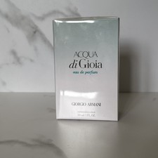 Sealed Acqua Di Gioia by Giorgio Armani 1oz 30ml Eau De Parfum Perfume Spray