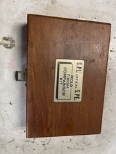 SPI Official DME Mold Finish Comparison Kit Set in Wood Case - See pics