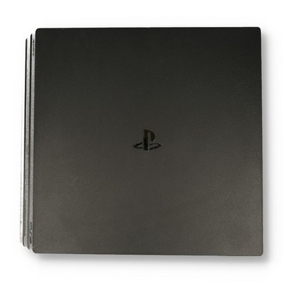 PS4 Pro Konsole - Modell CUH-7216B 1TB in schwarz #57 mit allen Kabeln