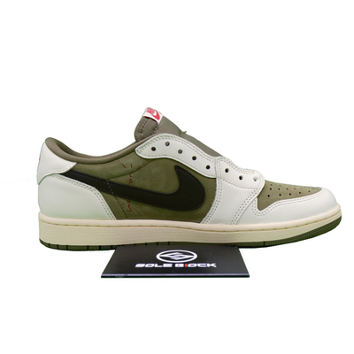 Travis Scott X Air Jordan 1 Low OG ''Medium Olive'' Black Sail Men