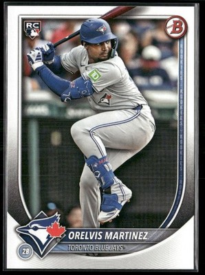 Orelvis Martinez 2025 Bowman #75 RC Toronto Blue Jays e
