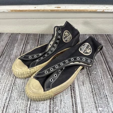 Vintage PF Flyers Canvas Basketball Shoes Sneakers BF Goodrich Athletic 10 RARE