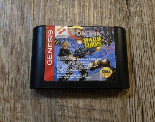 Contra: Hard Corps (Sega Genesis) Cartridge Only Tested Ships Free
