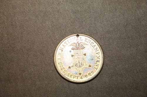 U.S. Civil War Veterans "GAR" (18)98 Philadelphia Encampment Medal, No Ribbon