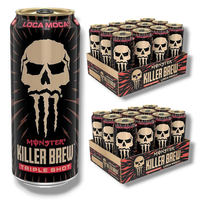 Monster Energy Loca Moca Killer Brew Triple Shot 24 x  443 ml  USA Import