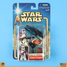 Star Wars - Clone Trooper  Red Dots on Insert  - Saga 2002 - MOC -  SG02-148