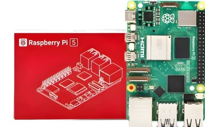 Raspberry Pi 5 16GB Starter Kit - Argon aluminum case with powerful fan, 27W PSU