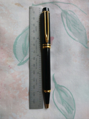 waterman Ideal 100 Black Laque Ball Point Pen France Made