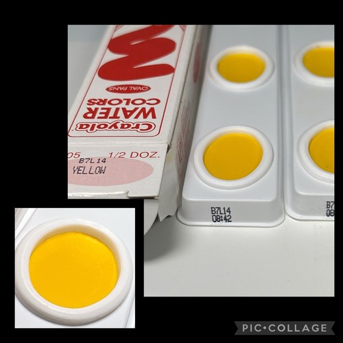 Vintage Posten Binney & Smith CRAYOLA Wasserfarben ovale Pfanne Nachfüllpackungen 8 Farben 53-0080-2 - Bild 18 von 24