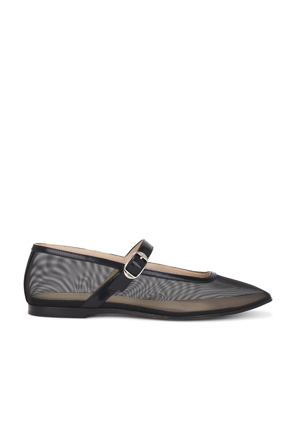 LE MONDE BERYL Mary Jane Mesh Flats Black 40.5 $530