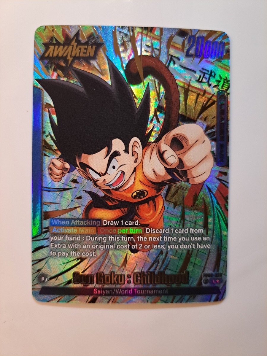 Son Goku : Childhood FB06-025 Leader Alternate Art Dragon