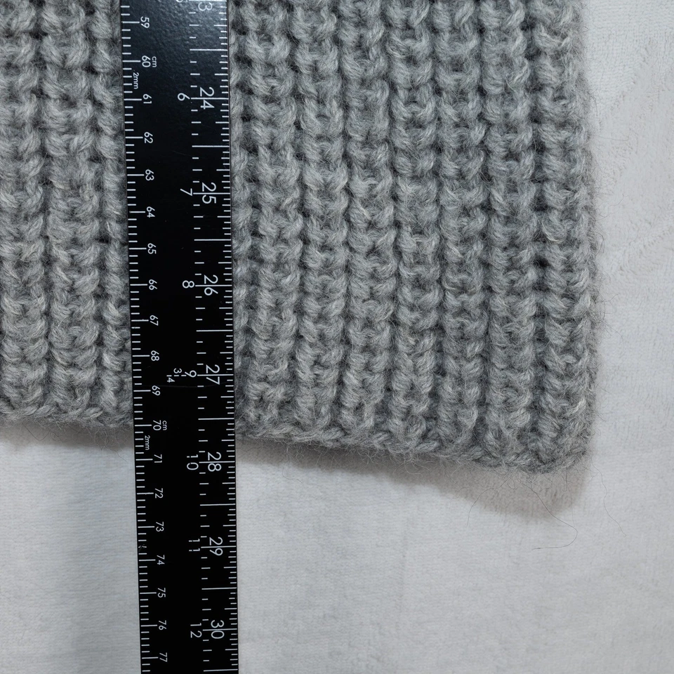 Smythe x Augden Alpaca Knit Wool Turtleneck Sweater Vest Medium - Image 4 of 4