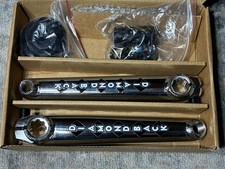 Set pedivelle BMX stile vecchia scuola logo Diamondback Viper cromato 175 mm American B/B