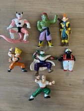 Dragon Ball Z 1989 Mini Figures: Goku, Piccolo Popo, Frieza, Tapion Bojack, Tien