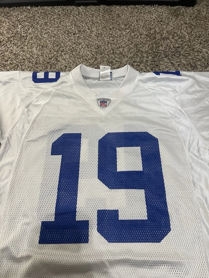 Camiseta deportiva vintage REEBOK Keyshawn Johnson blanca NFL talla Dallas Cowboys medianos Foto 3 de 4