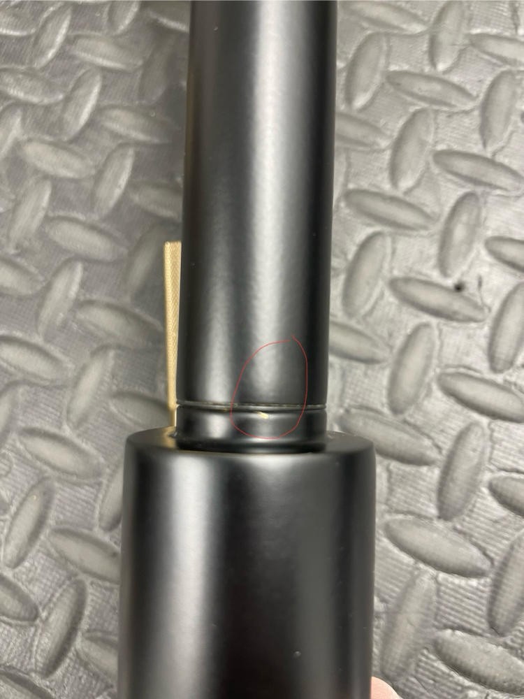 Brizo 63043LF-BLGL Single Handle Kitchen Faucet, Matte Black / Luxe Gold,*READ*