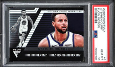 2020-21 Panini Flux SILVER PRIZM Stephen Curry Flow Motion #6 PSA 10 Pop 1