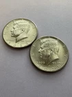 2020 P & D Kennedy Half Dollar (2) Clad Coins Circulated  Free shipping N 153