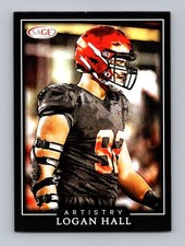 2022 SAGE Artistry #22 Logan Hall Near Mint or Better