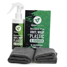  Auto Care vac103 Restorer Pro Vinyl Wrap, Plastic and Rubber w/Microfiber 