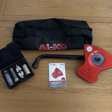 AL-KO ALKO No 39 Caravan Wheel Lock Complete Set Kit Lozenge Bag Keys Security
