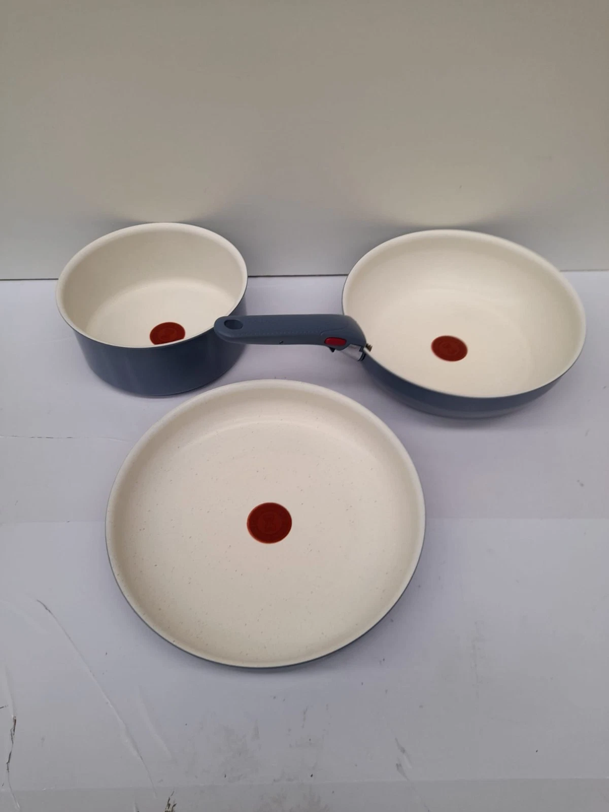 Tefal Ingenio Non-Stick Cookware Set (Tefal 3 pan set with removable handle)