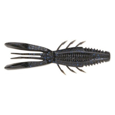 Rapala CrushCity Bronco Bug 4 in Black Blue Green Pumpkin 6-Pack Bass Lure
